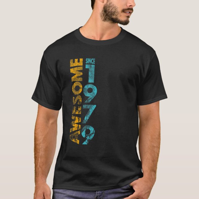 T-shirt Génial depuis 1979 1 (Devant)