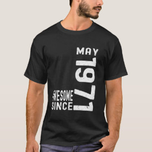 T-shirt Génial depuis mai 1971, Né en mai 1971 Anniversair