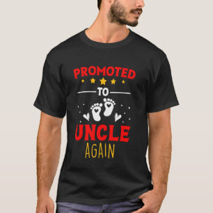 T-shirt Génial Promu Oncle Encore Bientôt Oncle A