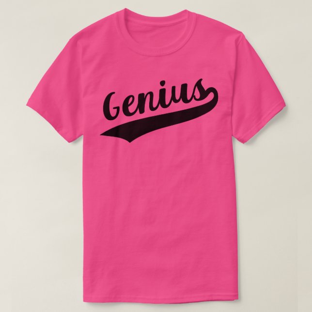 T-SHIRT GÉNIE (Design devant)