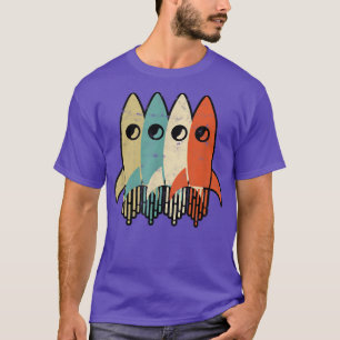 T-shirt Génie aérospatial à fusée vintage - Planète Rock