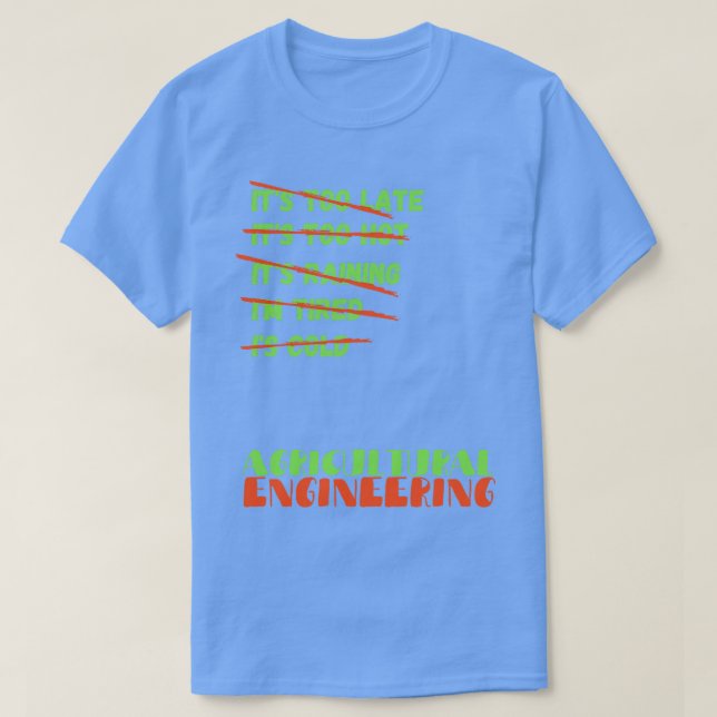 T-shirt Génie agricole (Design devant)