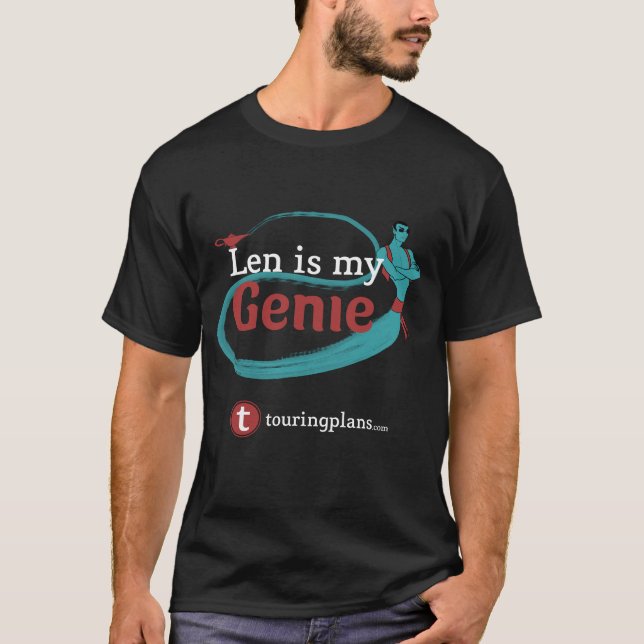 T-shirt Genie Aqua (Devant)