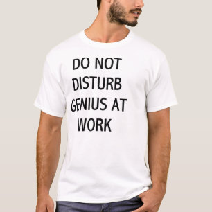 T-SHIRT GÉNIE AU TRAVAIL