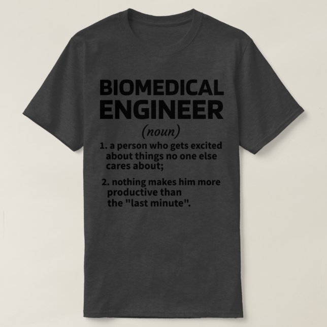 T-shirt Génie biomédical Cadeaux Ingénieur biomédical (Design devant)