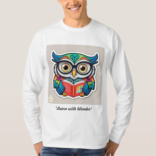 T-shirt "Génie de la chouette" (Devant)