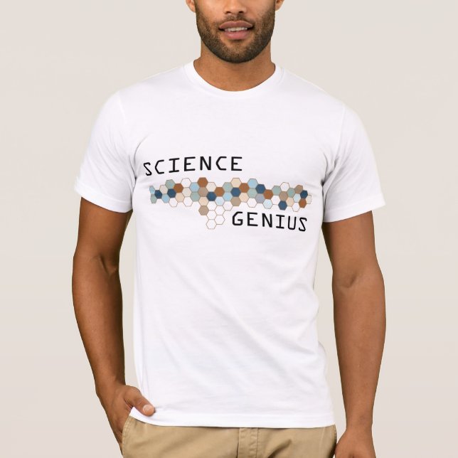 T-shirt Génie de la Science (Devant)