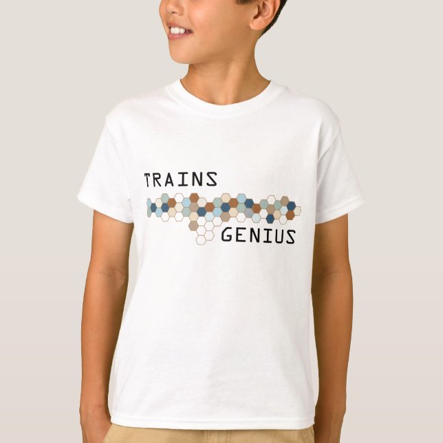 T-shirt Génie de trains (Devant)