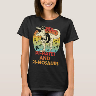 T-shirt Génie des maths pirates dinosaures 3 14 numéro Mat