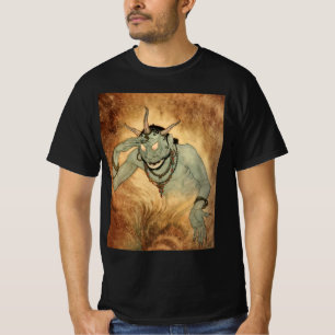 T-shirt Génie des Mille et Une Nuits par Edmund Dulac