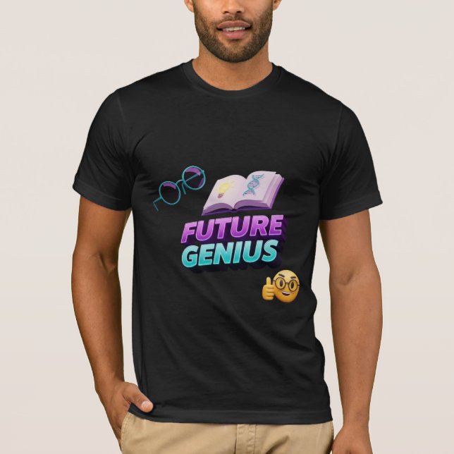 T-shirt Génie du futur Conception de la science et de l'ap (Devant)