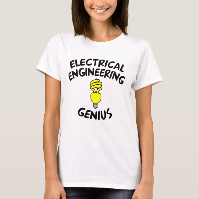 T-shirt Génie électrique (Devant)