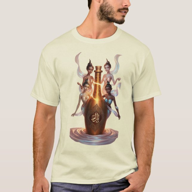 T-shirt Genie Magic : Les esprits mystiques lâchés (Devant)