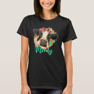 T-shirt Génisse lunatique, agriculteur d'élevage de vaches