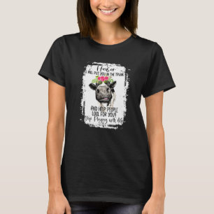 T-shirt Génisse Mets-Toi Dans Le Coffre Arrête De Jouer Av