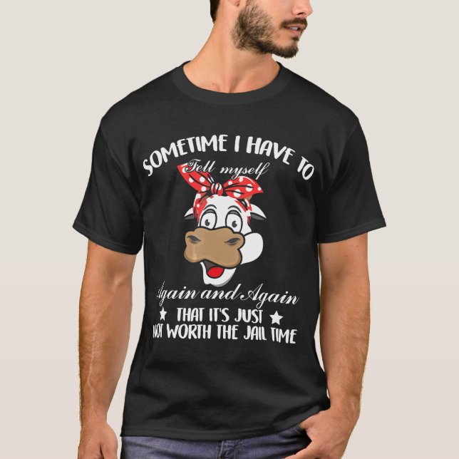 T-shirt Génisse Vache Ferme Femmes (Devant)