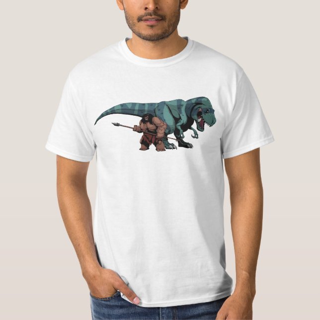 T-shirt " Genndy Tartakovskys Primal : Spear et Fang " (Devant)