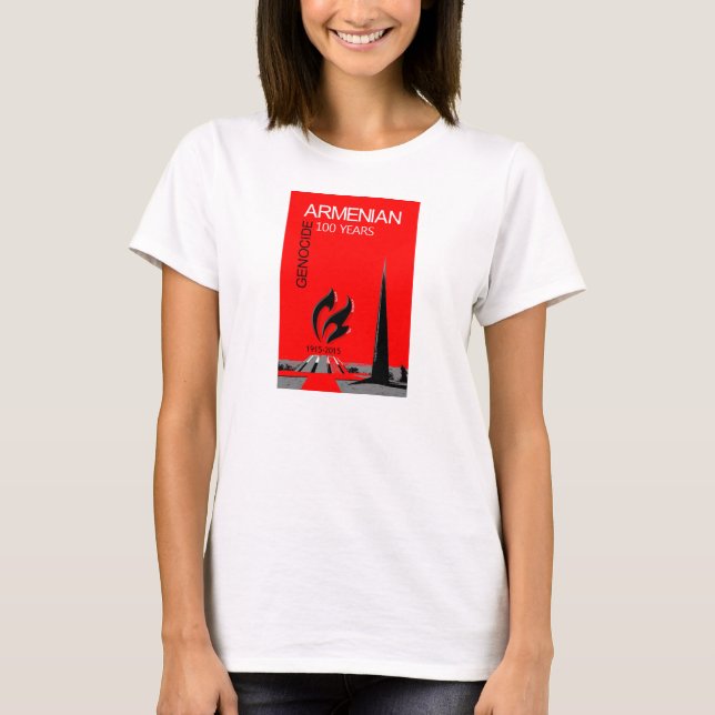 T-shirt Génocide arménien - 100 ans (Devant)