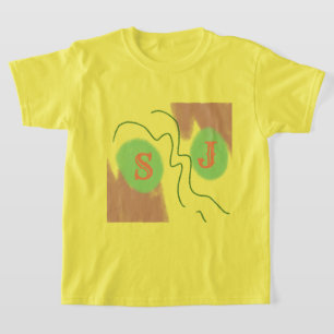 T-shirt GÉNOME DE CERCLE D'OR