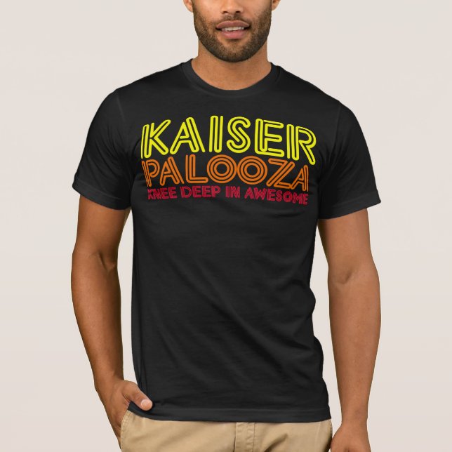 T-shirt Genou profondément dans impressionnant (Devant)