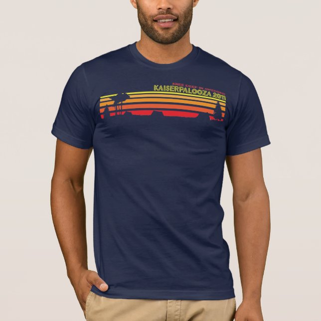 T-shirt Genou profondément dans impressionnant (Devant)