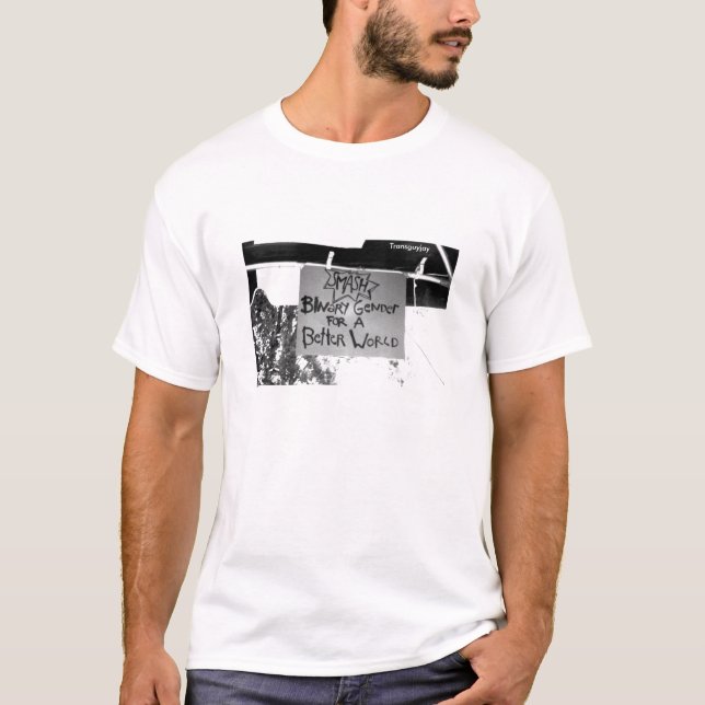 T-shirt Genre de binaire de fracas (Devant)