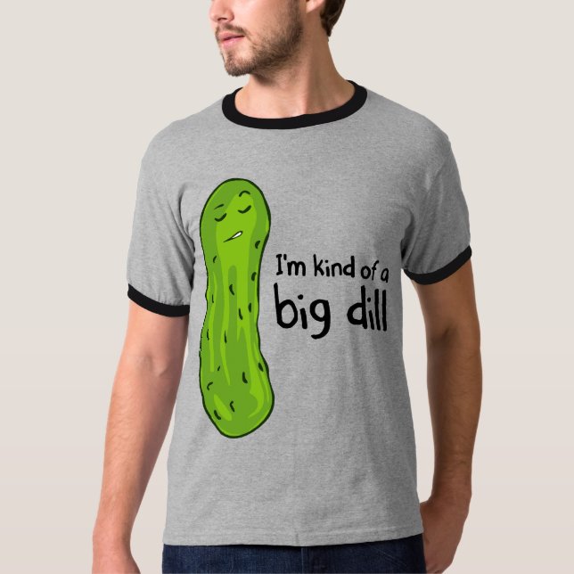 T-shirt Genre de pickle à l'aneth d'affaire (Devant)