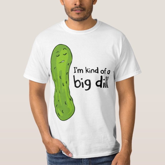T-shirt Genre de pickle à l'aneth d'affaire (Devant)