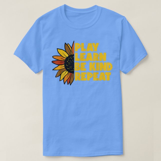 T-shirt Genre Jouer Apprendre Être Genre Répéter Jour de l (Design devant)