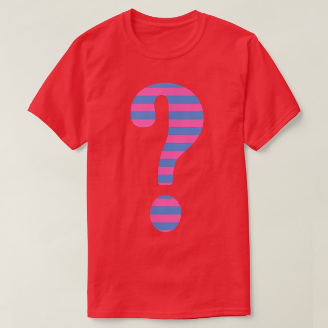 T-shirt Genre Reveal Baby Shower Question Mark Boy or Gir (Design devant)
