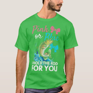 T-shirt Genre Reveal Design pour les amateurs de pêche