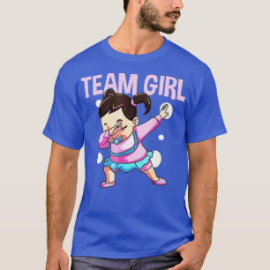 T-shirt Genre Reveal Party Pink Baby Faire-part Team Gi