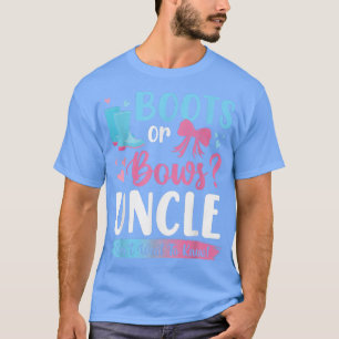 T-shirt Genre révéler bottes ou arcs oncle correspondant b