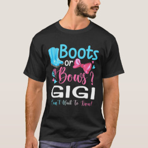 T-shirt Genre Révéler Bottes Ou Vaches Gigi Matching Baby