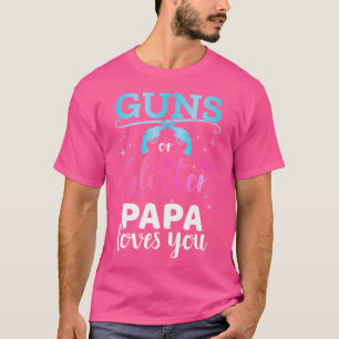T-shirt Genre Révéler Des Armes À Feu Ou Parties scintilla