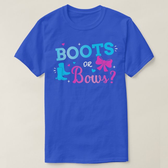 T-shirt Genre révéler des bottes ou des arcs correspondant (Design devant)