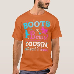 T-shirt Genre révéler des bottes ou des arcs cousin corres