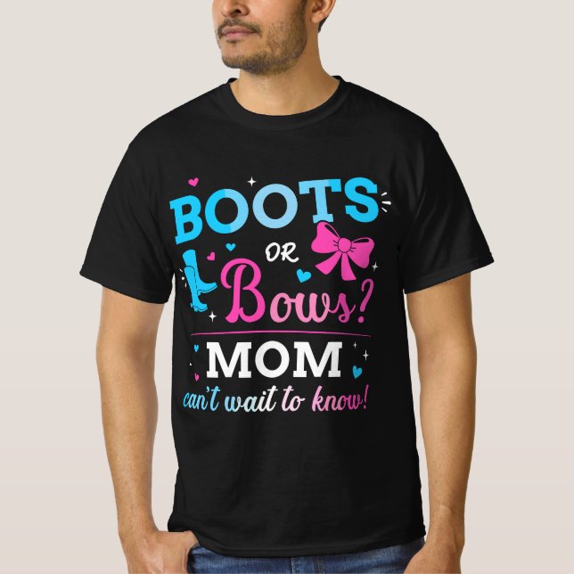 T-shirt Genre révéler des bottes ou des arcs maman corresp (Devant)