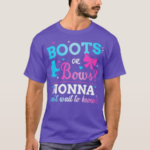 T-shirt Genre révéler des bottes ou des arcs nonna corresp