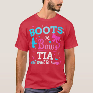 T-shirt Genre révéler des bottes ou des arcs tia correspon