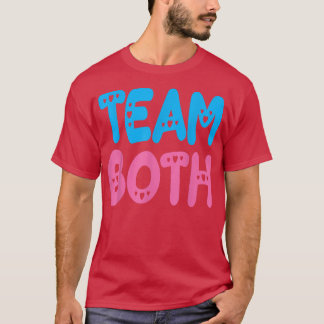 T-shirt Genre révéler équipe à la fois bébé famille fête d
