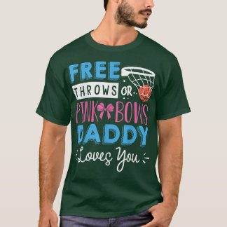 T-shirt Genre Révéler Libre Jeu ou Vaches Roses Papa Amour