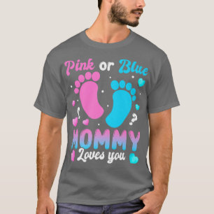 T-shirt Genre Révéler maman maman Grossesse Faire-part