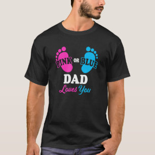 T-shirt Genre Révéler Papa Baby shower Papa Grossesse papa