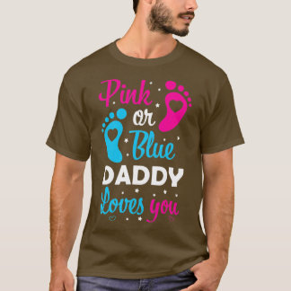 T-shirt Genre Révéler Papa Papa Papa Papa Père Famille