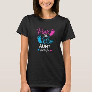 T-shirt Genre Révéler Tante Baby shower Tante Grossesse Et