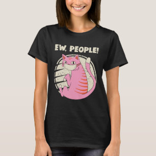 T-shirt Gens Berk Cat Drôle Avec Masque Vintage Anti Socia