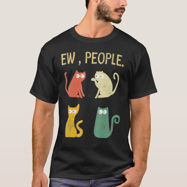 T-shirt Gens Berk Chat Miaou  Essentia 1 (Devant)