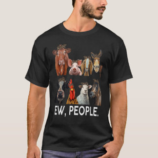 T-shirt Gens de ferme vaches éleveur