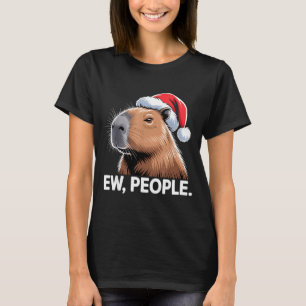 T-shirt Gens dégueu Capybara Noël Humour